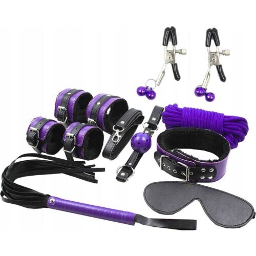 BDSM Set SECRETPLAY 8PCS - Compleet voor plezier