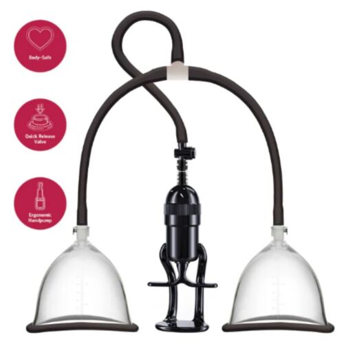 Zuiger She.E.O BREAST VACUUM PUMP S/M met verstelbare intensiteit