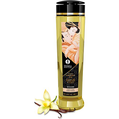 Massageolie SHUNGA Desire 240 ML - Sensuele ervaring
