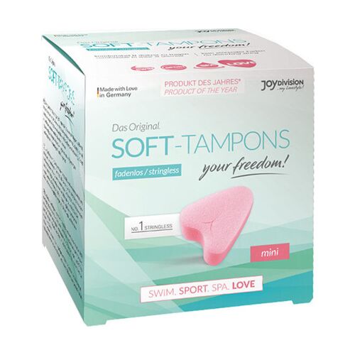 Tampons JOYDIVISION SOFT-TAMPONS Mini Love - 3 Stuks