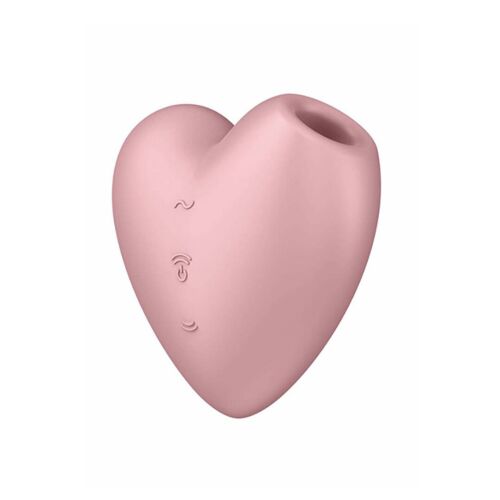 Satisfyer Cutie Heart Air Pulse clitorisstimulator en vibrator