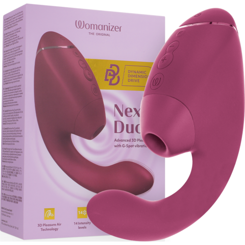 WOMANIZER Duo Next dubbele clitoris- en G-spotstimulator