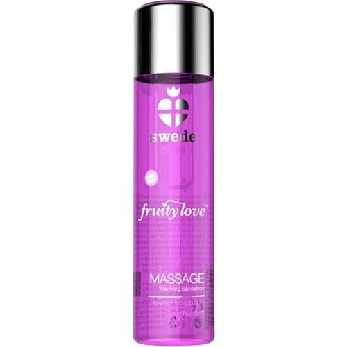 Massageolie SWEDE Fruity Love met verwarmend effect