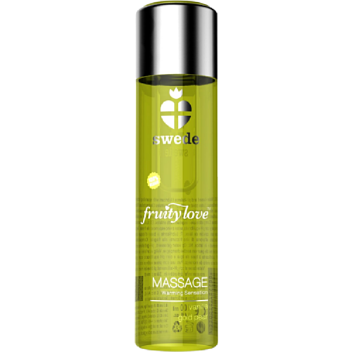 Massageolie SWEDE Fruity Love met verwarmend effect