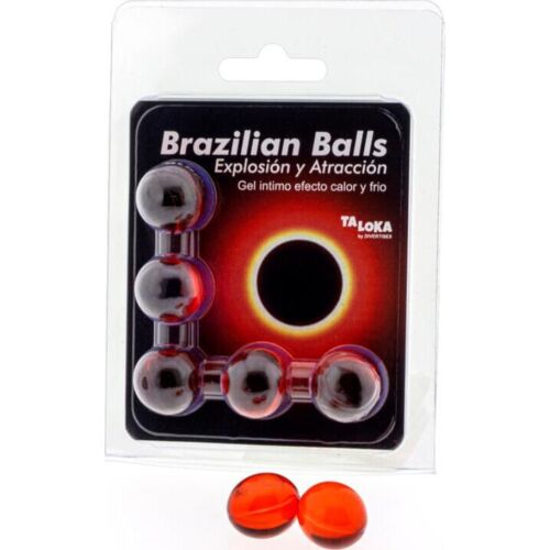 Gel opwindend TALOKA - Braziliaanse ballen met warmte en kou