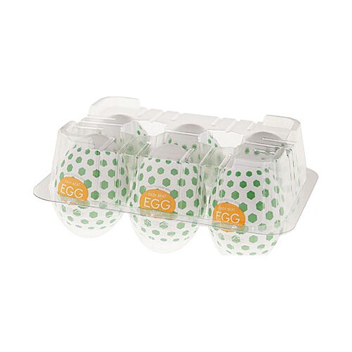 Zeskantige StudHex Stimulerende Ei