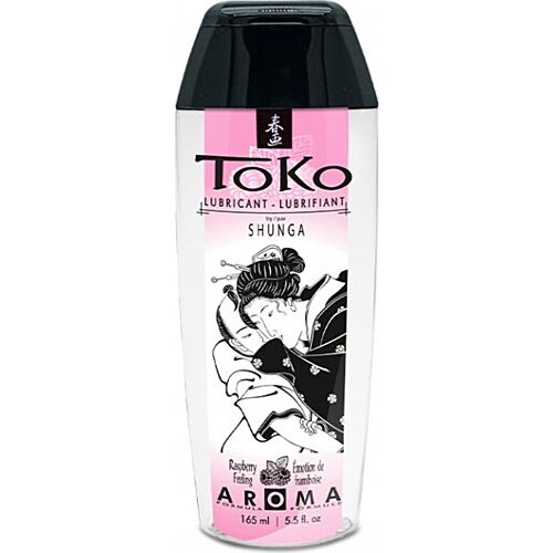 Lubricant SHUNGA Toko Aroma Framboos - Geen nare nasmaak