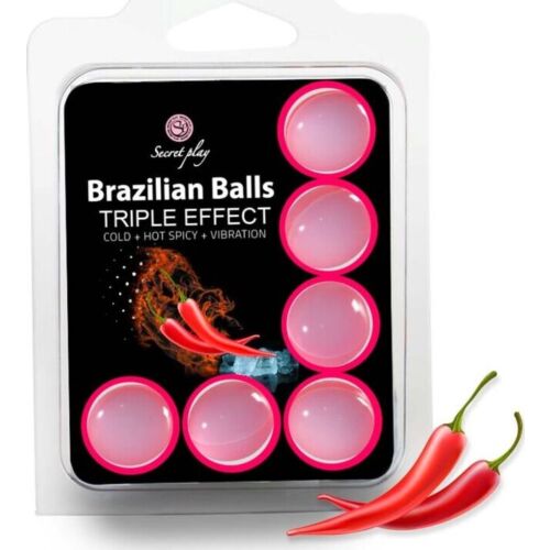 Brazilian Balls SECRETPLAY Triple Effect - 3 effecten in 1
