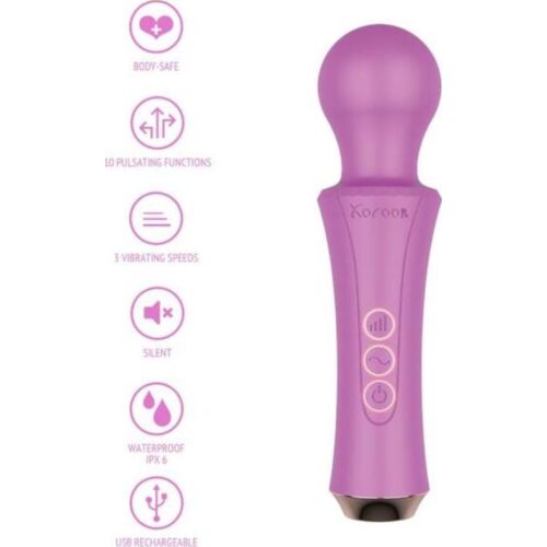 Vibrador Wand XOCOON - krachtige en flexibele ervaring
