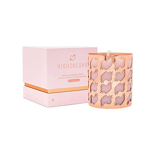 Massagekaars High On Love 250 ml verzorgende olie