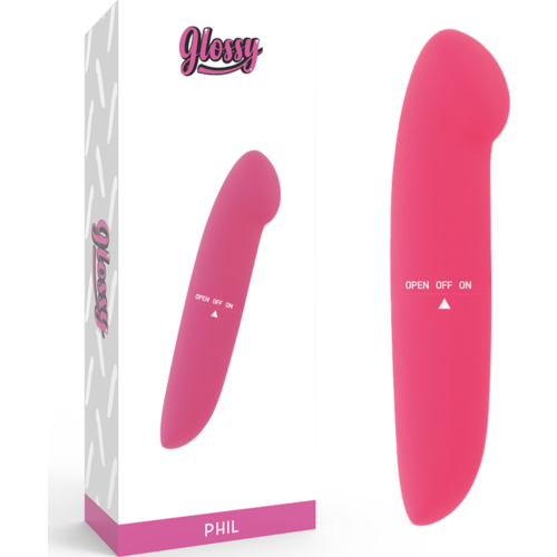 Vibrador GLOSSY PHIL - Stimulatie van het Punt G