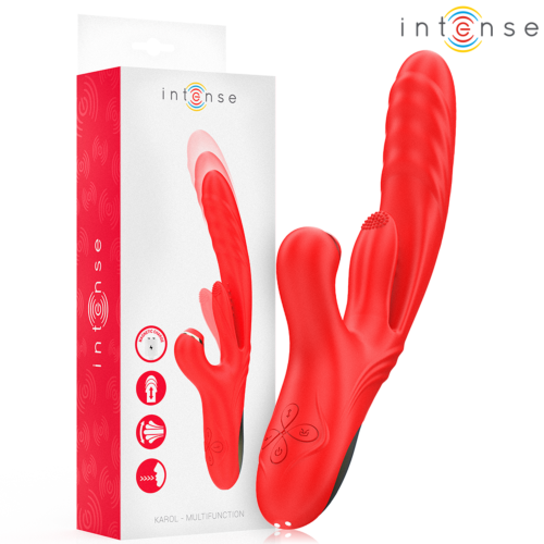 Vibrator INTENSE KAROL - Multifunctionele stimulatie