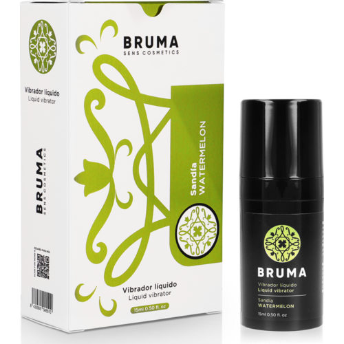 Vibratie Gel BRUMA Watermeloen 15ml | Ontspannende Sensatie