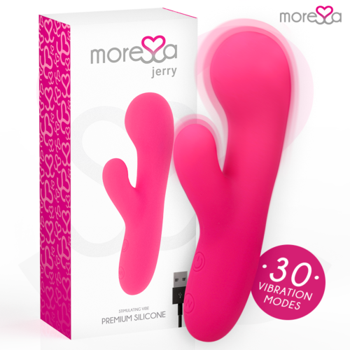 Vibrador MORESSA Jerry Clip met dubbele stimulatie