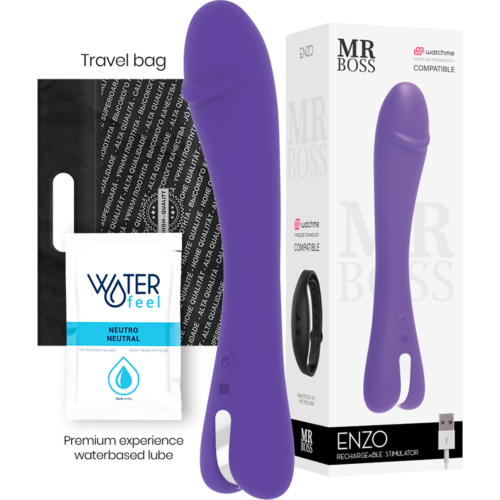 Vibrador MR. BOSS ENZO - Krachtige vibraties met Watchme technologie