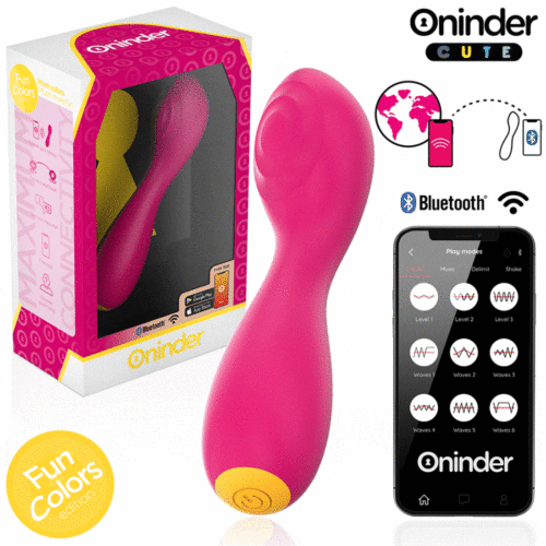 Vibrator ONINDER CUTE Love Buddy Master met Tapping-modus