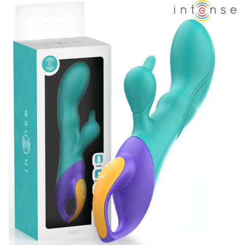 Vibrator Rabbit INTENSE FRED met dubbele stimulatie