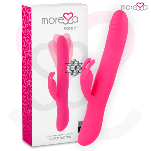 Vibrador Rabbit MORESSA Somer met Rotatie en Trilling