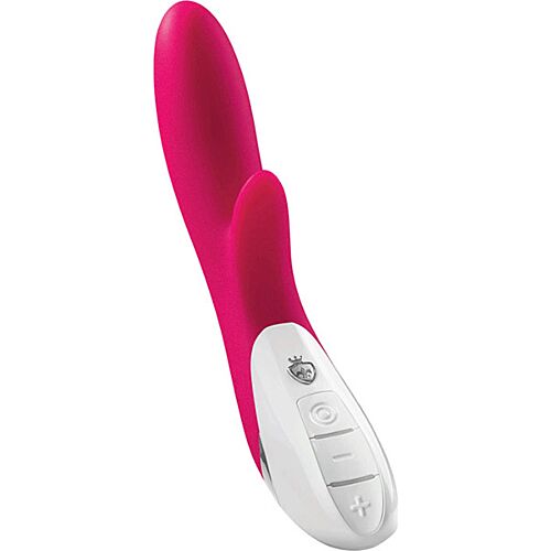 Mystim Danny Divido rabbit vibrator met clitstimulator
