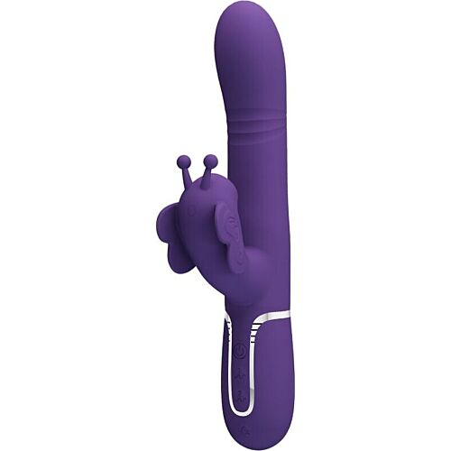 Vibrador Rabbit Pretty Love Multifunctioneel 4 in 1