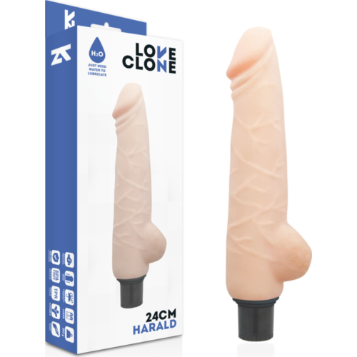 Vibrador Realistisch LOVECLONE Harald met Zelf-smerende Technologie
