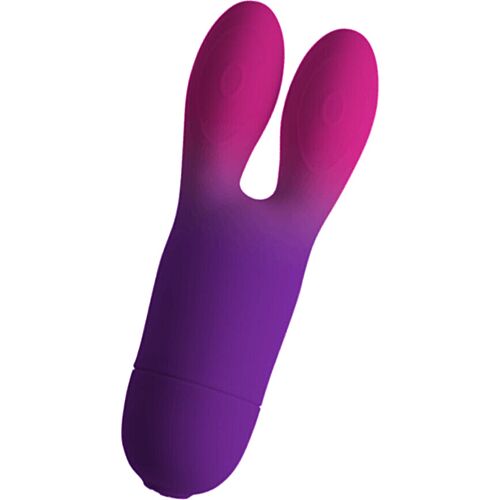 Vibrator Rabbit ROCKS-OFF GLO-GIRL BUNNY met Flexibele Oortjes