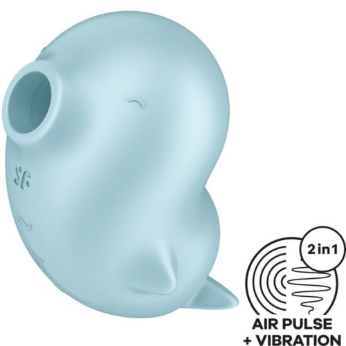 Vibrateur Satisfyer Sassy Seal met drukgolven en trillingen