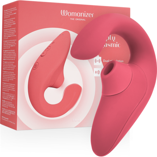 Zuigstimulator Womanizer Blend met denkvermogen en stimulatie
