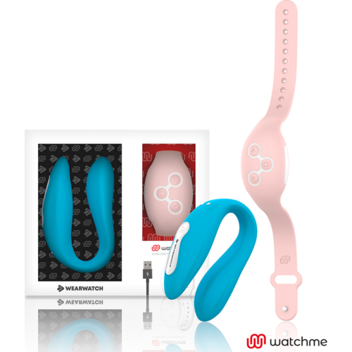 Vibrador WEARWATCH WATCHME met dubbele technologie
