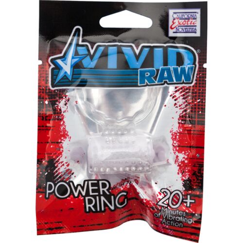 Vibrerende ring Calexotics Vivid Foil Pack met 20 minuten stimulatie