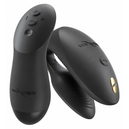WE-VIBE CHORUS PRO PREMIUM vibrator voor stellen satijnzwart
