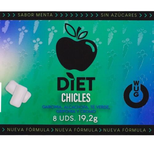 Chicles WUG GUM Sugar-Free met Garcinia Cambogia