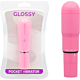 Balas vibratoras GLOSSY Pocket Vibrator met effectieve vibraties