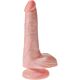 Realistische Penis KING COCK 13.5 cm met Testikels