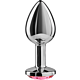 Plug Anal SECRETPLAY 7 CM | Aluminium met Kristal