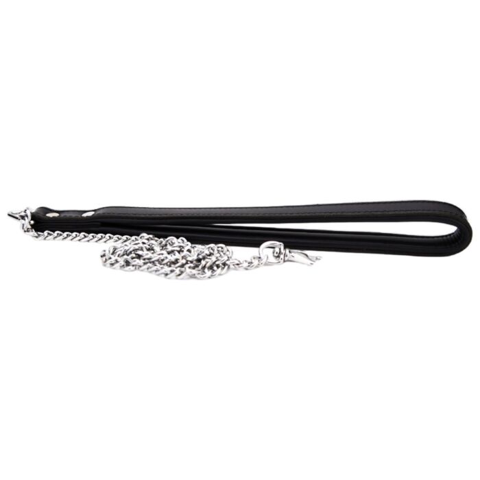 Bound Leather Leash 109 cm met Nubuckleer Bound Leather Leash 109 cm met Nubuckleer