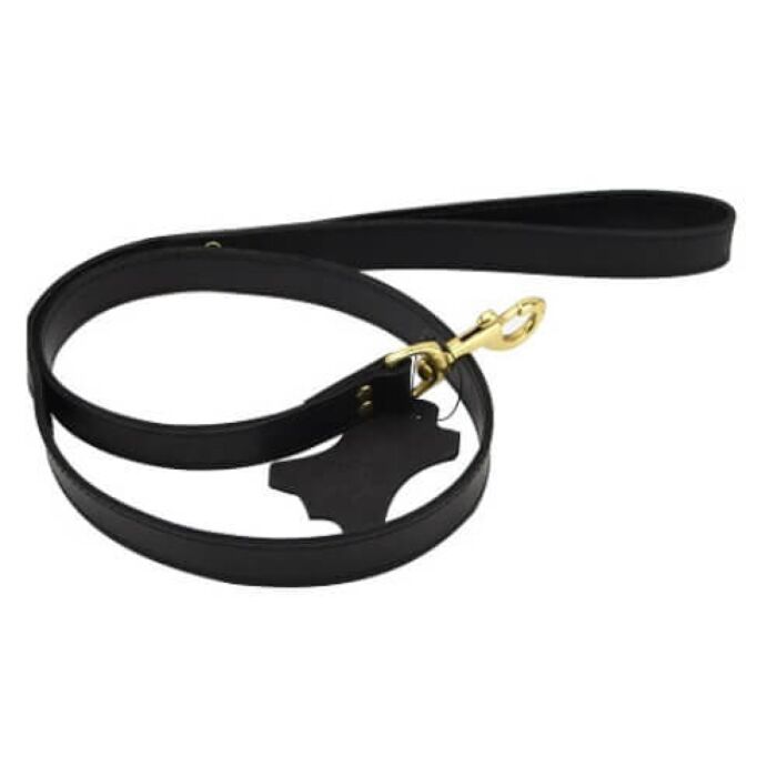 Restraining Bound Nubuck Leather Leash 108 cm Restraining Bound Nubuck Leather Leash 108 cm