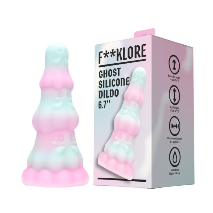 Dildo F**kLore Ghost met spookdesign Dildo F**kLore Ghost met spookdesign