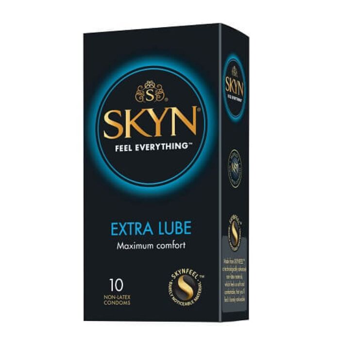Condoom Mates SKYN Extra Gel Lubricatie 10-pack Condoom Mates SKYN Extra Gel Lubricatie 10-pack