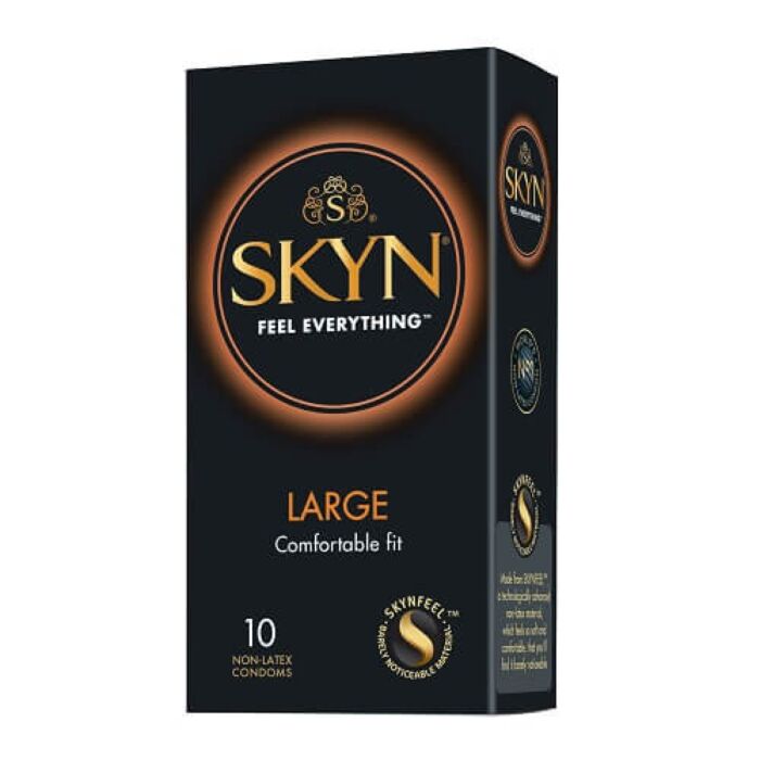 Condoom Mates SKYN Large 10 Pack - Zacht en comfortabel Condoom Mates SKYN Large 10 Pack - Zacht en comfortabel