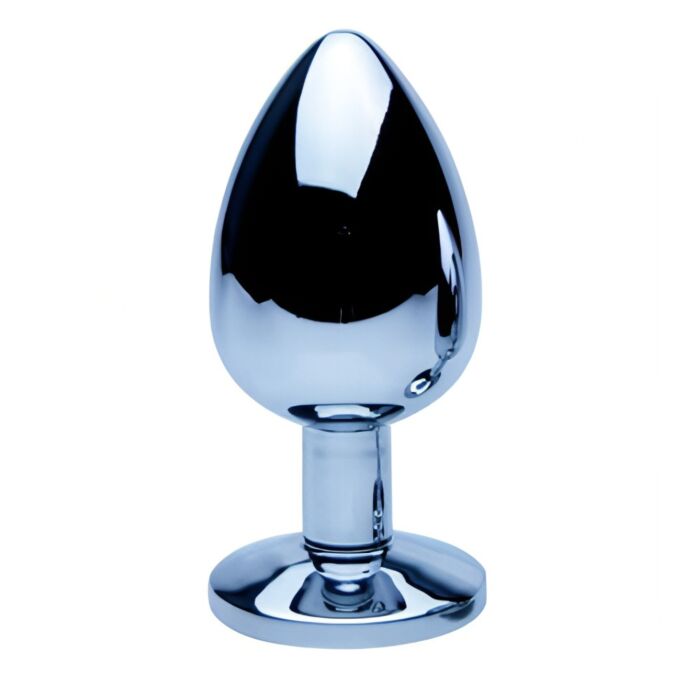 Buttplug Precious Metals Large met juwelenbasis Plata Buttplug Precious Metals Large met juwelenbasis Plata
