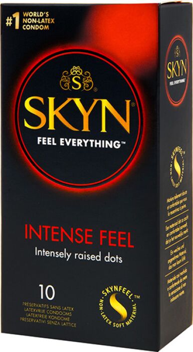 Preservatieven Manix Skyn Intense Feel met textuur