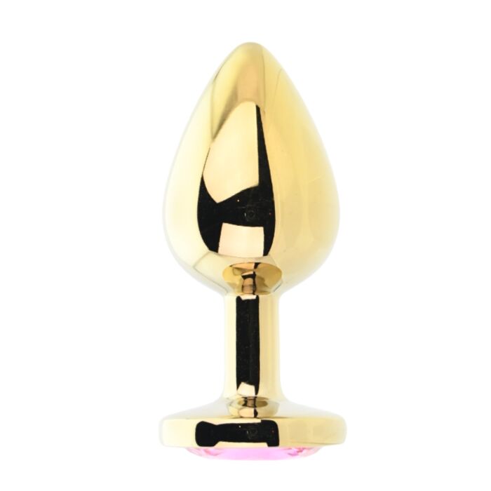 Buttplug Toosh Large Stone met juweelbasis Rosa Buttplug Toosh Large Stone met juweelbasis Rosa
