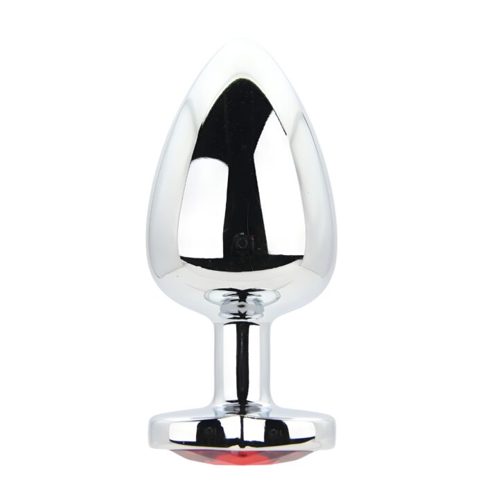 Buttplug Toosh Heart Shaped Large met Edelsteen Rojo Buttplug Toosh Heart Shaped Large met Edelsteen Rojo