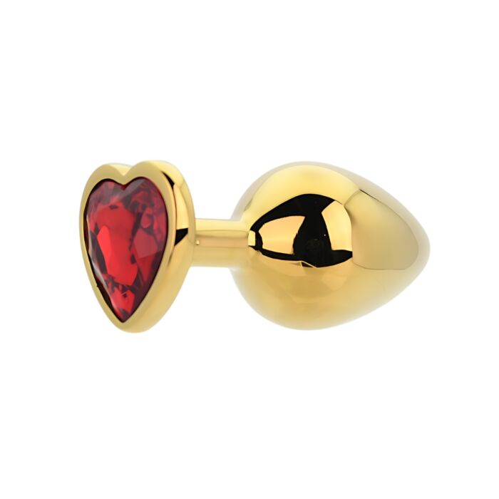 Buttplug Toosh Heart Shaped Gold Medium Buttplug Toosh Heart Shaped Gold Medium