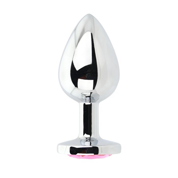 Buttplug Toosh Large Stone met juweelbasis Rosa Buttplug Toosh Large Stone met juweelbasis Rosa