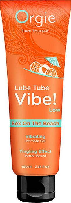 Gel Intiem Orgie LUBE TUBE VIBE met Vibrerend Effect