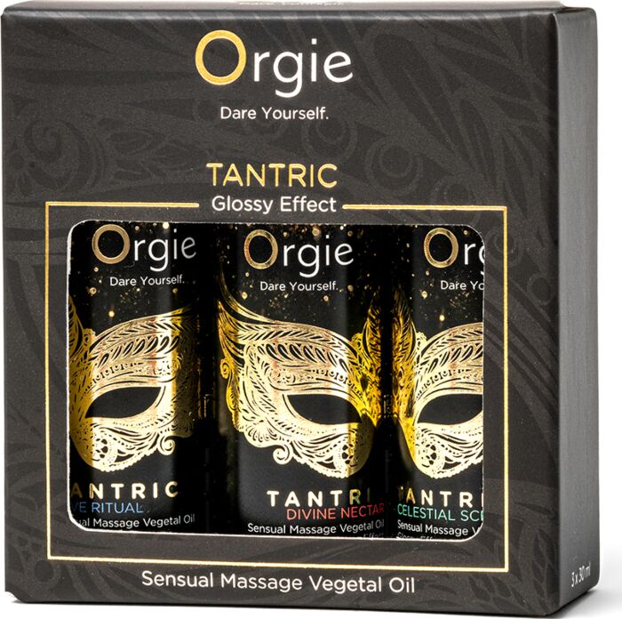 Massage Olie Set Orgie 3x30ml - Sensuele Aromas
