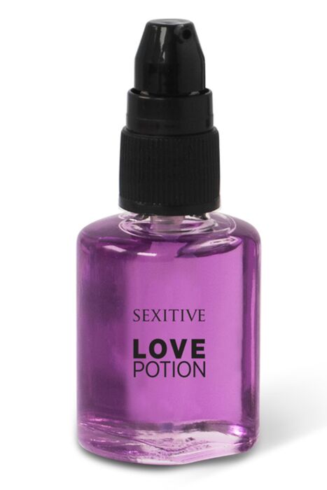 Olie SEXITIVE Love Potion met warme effecten Olie SEXITIVE Love Potion met warme effecten