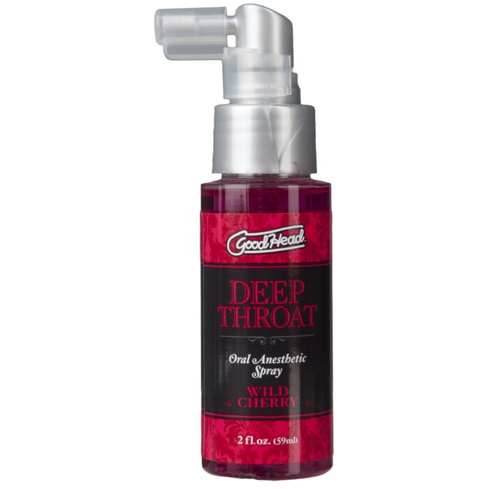 Good Head Diepe Keel Spray Doc Johnson met Kersensmaak Good Head Diepe Keel Spray Doc Johnson met Kersensmaak